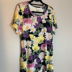 LuLaRoe Jessie Dress w/ Pockets | XL | Floral